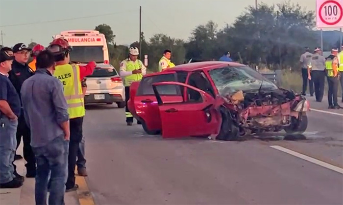 Muere hombre en choque carretero en las inmediaciones de Cibuta