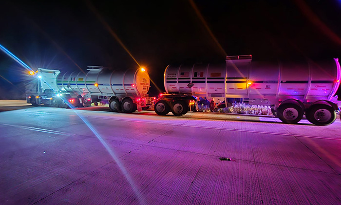 Decomisan 61 mil litros de diésel en la carretera federal 15