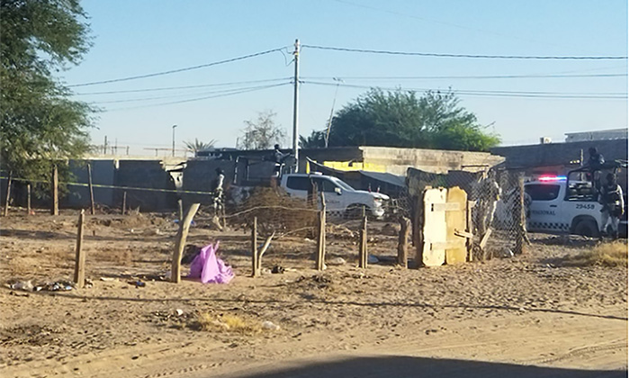 Asesinan a balazos a hombre en San Luis Río Colorado