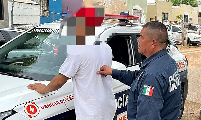 Sorprenden a sujeto con “cura” de droga en el fraccionamiento Dunas