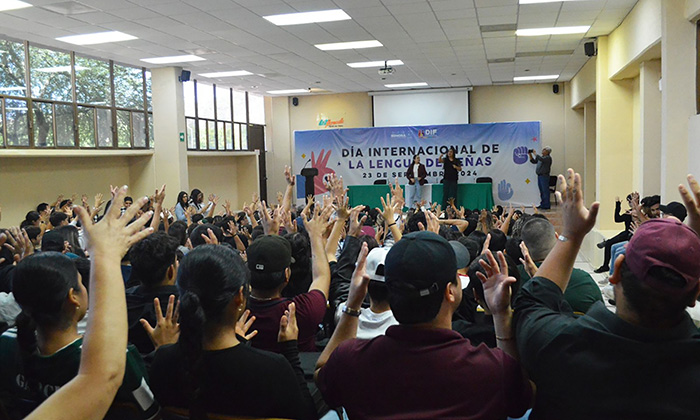 Conmemoran Día Internacional de Lengua de Señas en la UTH