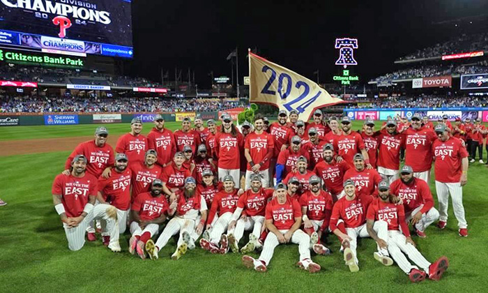 Se coronan Filis en la División Este tras vencer 6-2 a Cachorros de Chicago