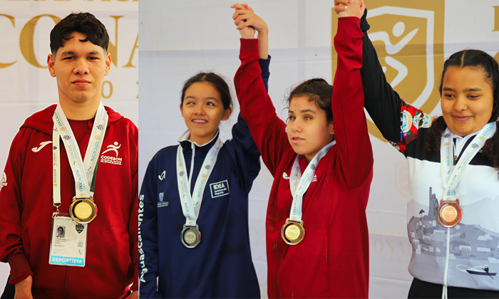 Acopia paranatación seis medallas al debutar en Paranacionales