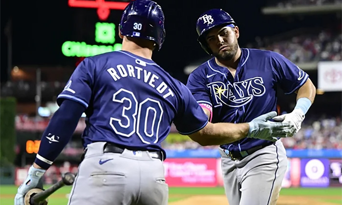 Pega Aranda jonrón pero cae Rays ante Filis