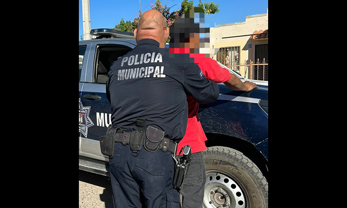 Cae “tirador” en posesión de arma de fuego en la colonia Nuevo Hermosillo