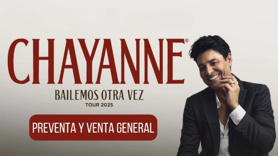 Chayanne anuncia su regreso a México en 2025 con la gira “Bailemos otra vez”