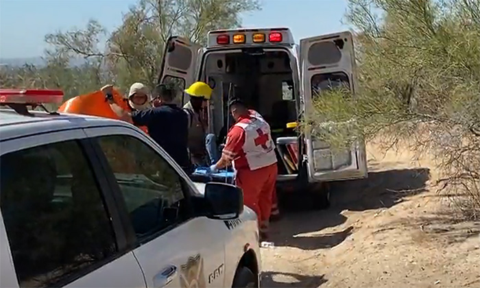 Rescatan a joven lesionado en Cerro Johnson; Intentó “cortar camino”