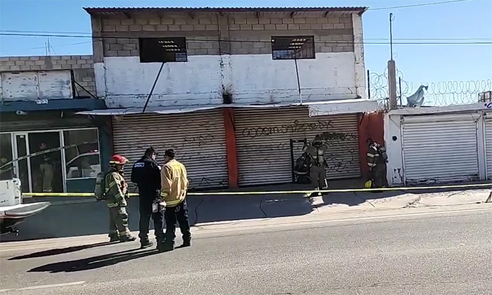 Moviliza a Bomberos olor a tóxicos en la colonia Sahuaro