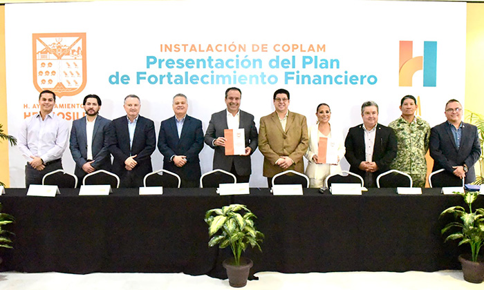 Anuncia Plan de Fortalecimiento Financiero; El presidente municipal, Antonio Astiazarán