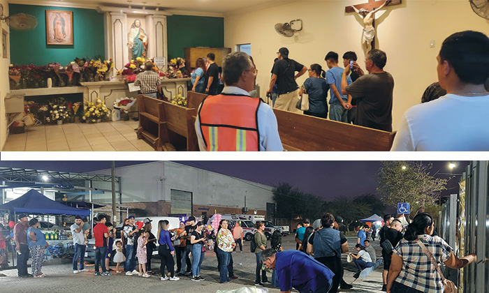 Acuden a venerar a San Judas Tadeo en el Santuario de Las Amapolas