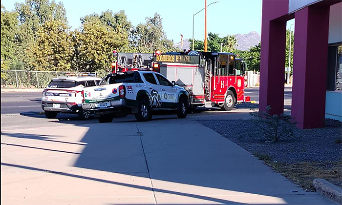 Se registra conato de incendio en procuraduría del menor; Moviliza a cuerpos de auxilio