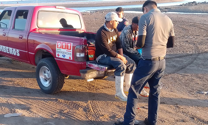 Localizan con vida a pescadores desaparecidos en la costa de Huatabampo