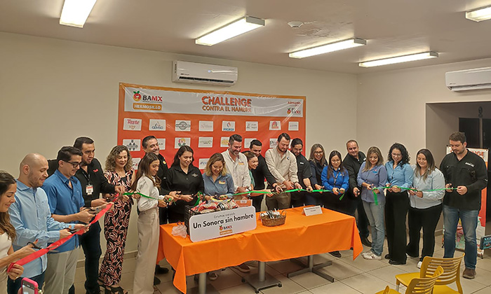 Inicia campaña Challenge contra el Hambre; El Banco de Alimentos de Hermosillo