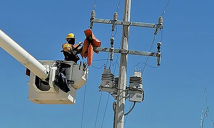 Falla eléctrica afecta suministro de agua en varias colonias