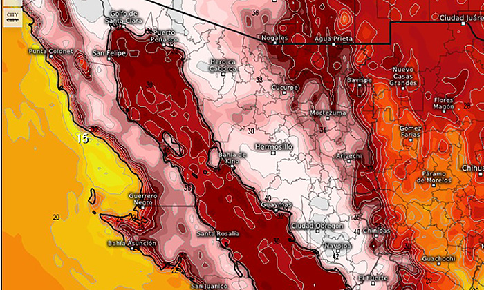 Advierten por ola de calor en Sonora; La Coordinación Estatal de Protección Civil