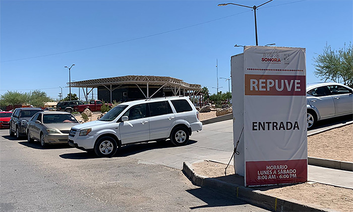 Llega módulo itinerante de Repuve a SLRC para la regularización de autos extranjeros