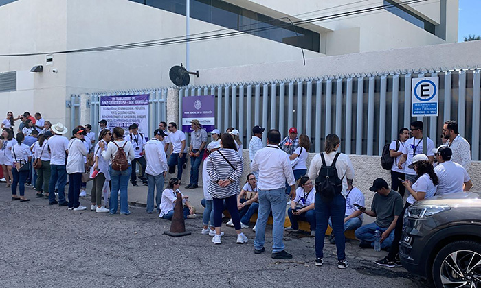 Trabajadores del Poder Judicial Federal siguen en paro tras acuerdo nacional