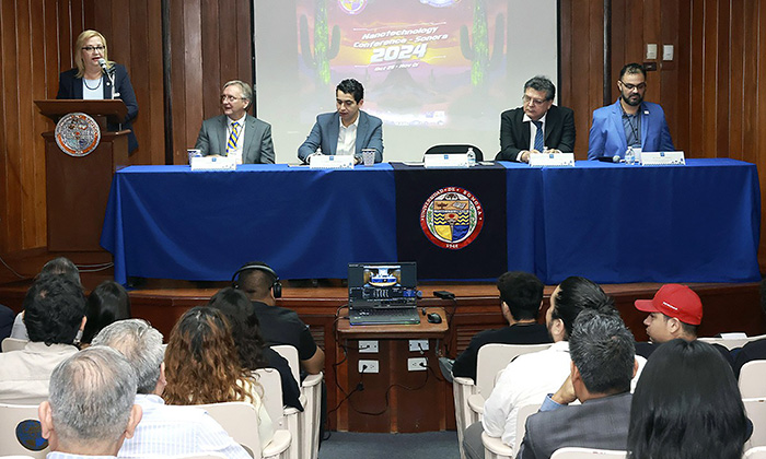 Inicia la Conferencia Sonora de Nanotecnología en la Universidad de Sonora