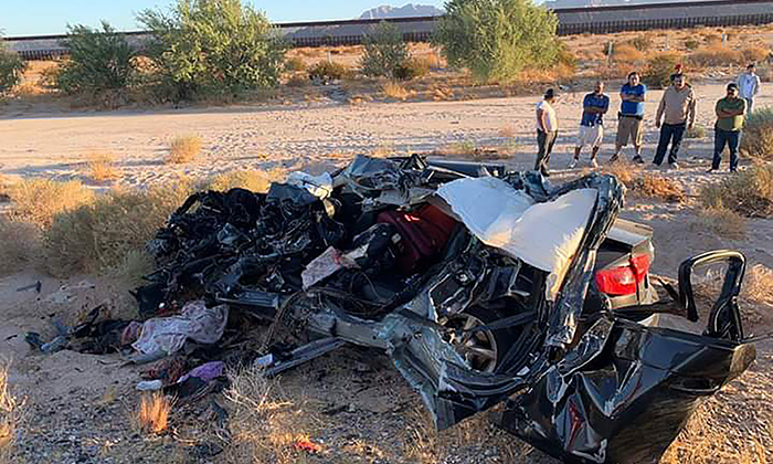 Muere familia en choque en la carretera Sonoyta a San Luis Río Colorado