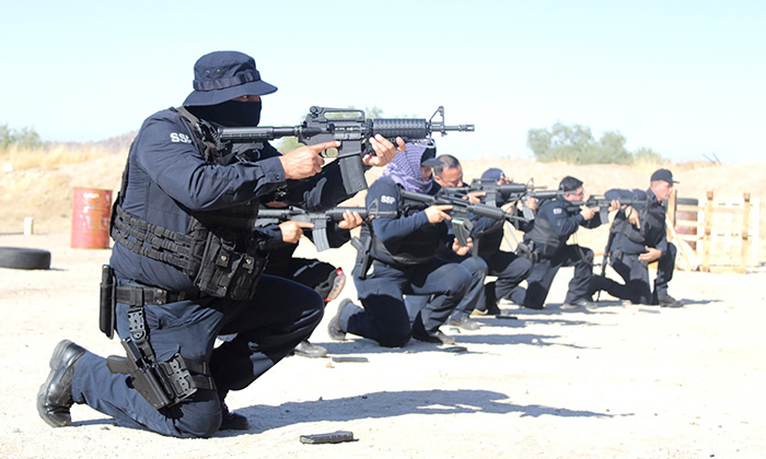 Realizan entrenamiento de Policías Procesales para actualizar conocimientos