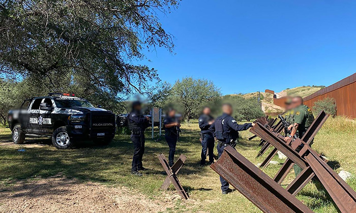 Destruyen puntos de “halconeo” en la frontera en Nogales