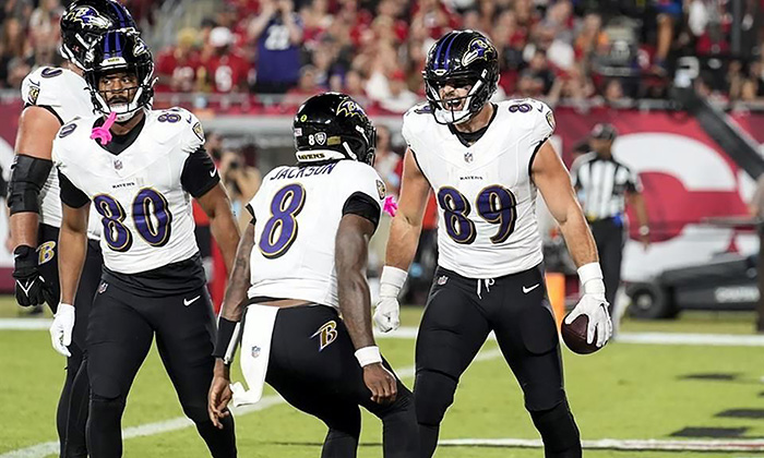 Vencen Cuervos a Bucaneros en la semana siete de la NFL