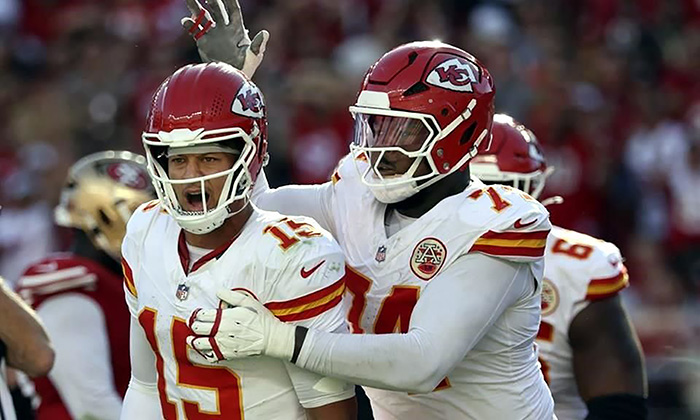 Se mantienen invictos Jefes de Kansas City; Vencen 28-18 a los 49ers de San Francisco