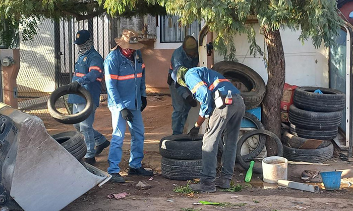 Se beneficia a familias con jornadas de descacharre