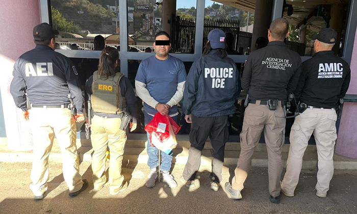 Capturan a prófugo de la justicia de EU en Nogales