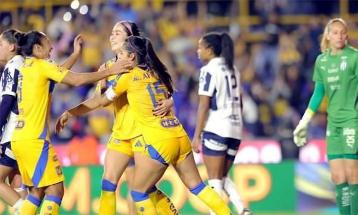 Tigres femenil domina a Rayadas en el juego de ida de la Final del Apertura