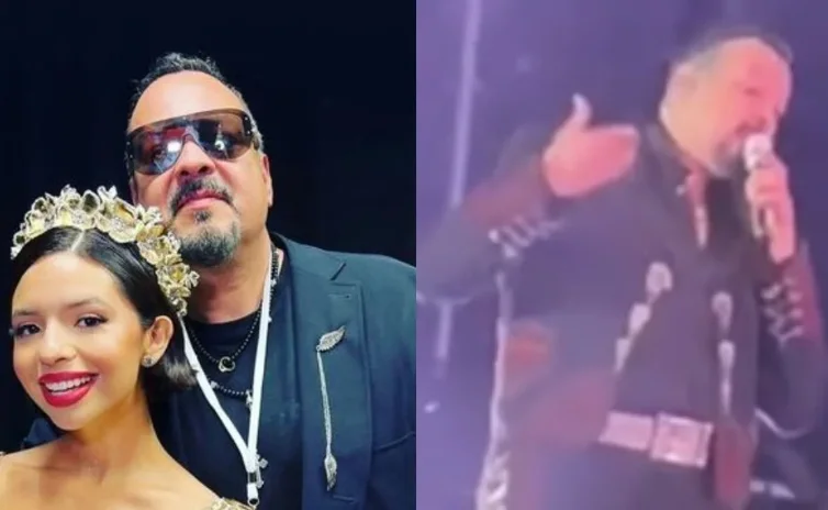 Pepe Aguilar enfrenta abucheos en pleno concierto al intentar cantar tema dedicado a su yerno