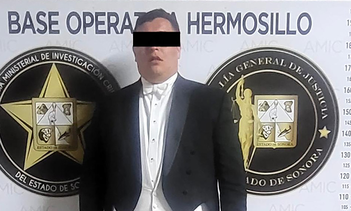 Arrestan a defraudador tras su boda; Elementos de la AMIC