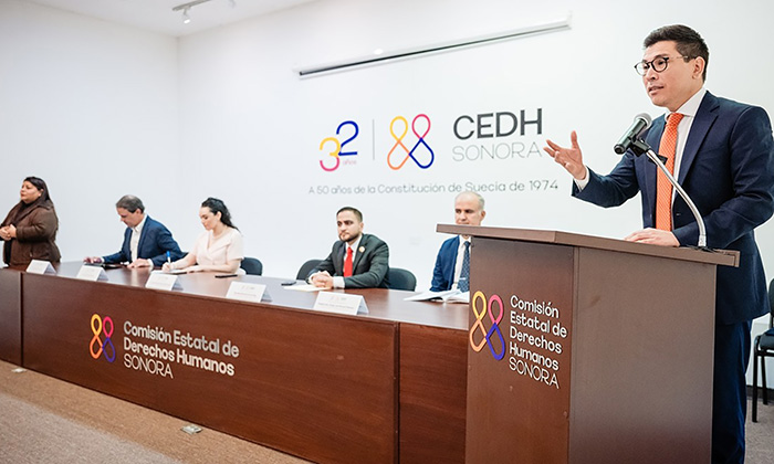 Celebran 32 aniversario de la CEDH con conferencias e informe del titular