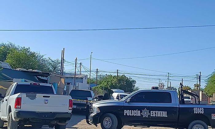 Abandonan cadáver de ejecutado en la calle en San Luis Río Colorado