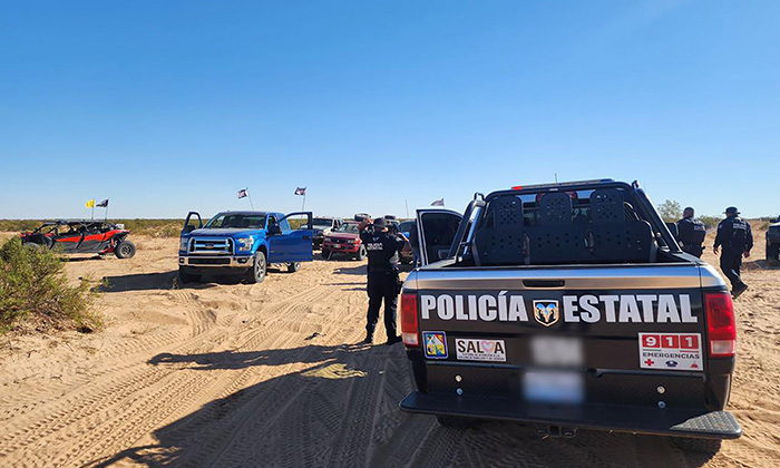 Rescatan a perdidos en Travesía del Desierto; Elementos de la PESP