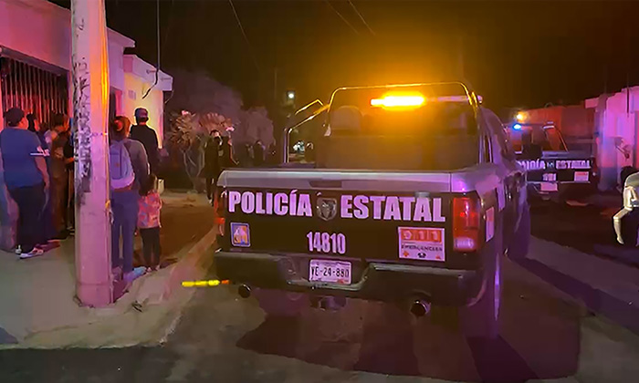 Atacan a balazos a dos hombres en una casa en Ciudad Obregón