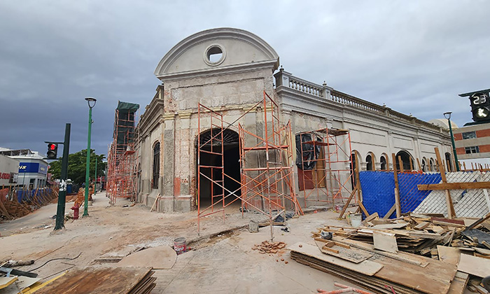 Se retrasan obras en el Mercado Municipal; Podrían no concluir en diciembre