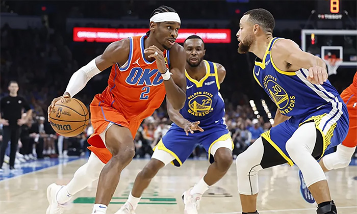 Se imponen Warriors a Oklahoma City