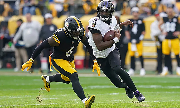 Pittsburgh derrota a Ravens por 18 a 16 con seis goles de campo de Chris Boswell