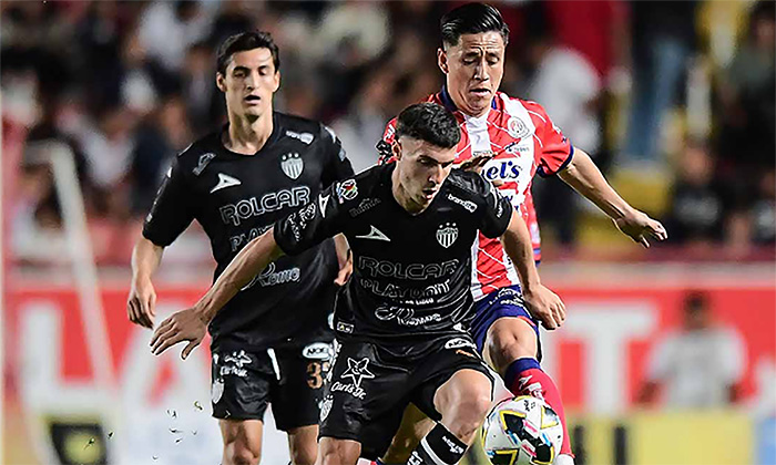 Necaxa y San Luis empatan a un gol