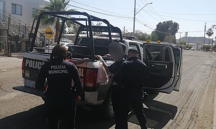 Aprehenden a pareja con droga crystal en Paseo del Pedregal