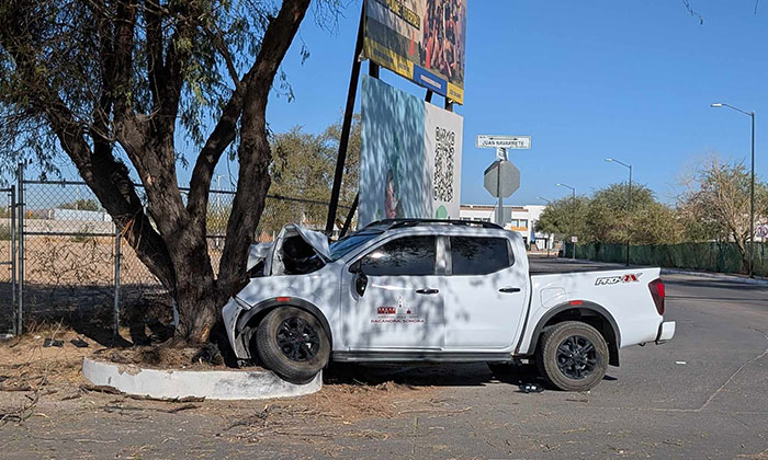 Deja aparatoso choque un herido