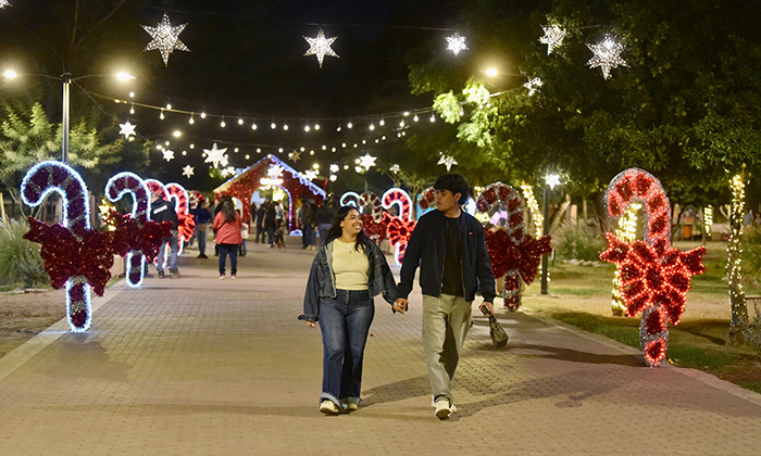 Invita a disfrutar la Navidad en el Parque Madero; Gobierno de Hermosillo