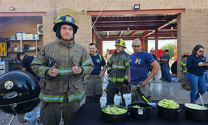 Reconocen esfuerzo de bomberos de Hermosillo; Agrupaciones sociales