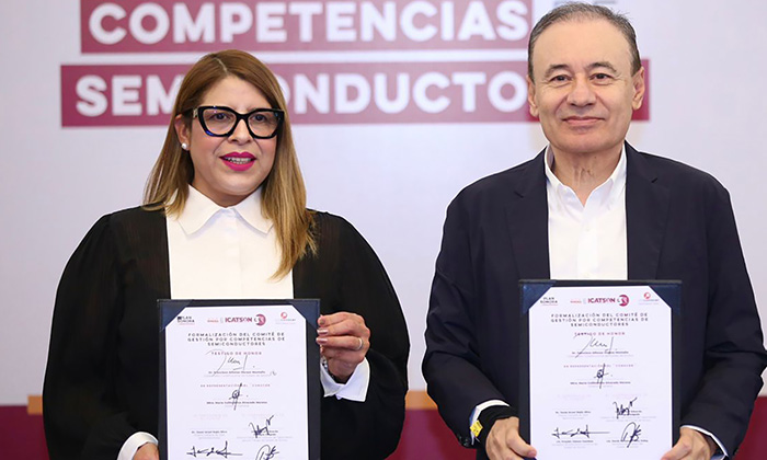 Certifican a Sonora en producción de semiconductores