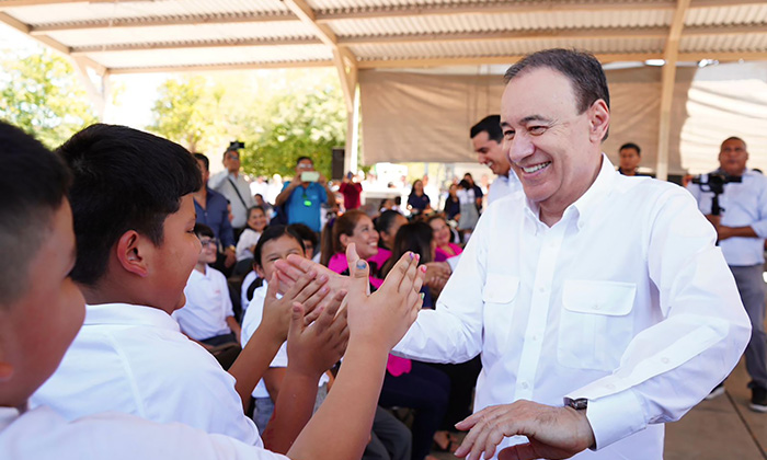 Destinarán presupuesto histórico a educación; Destaca el gobernador Alfonso Durazo