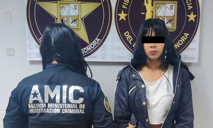 Detienen a mujer implicada en un secuestro en Nogales