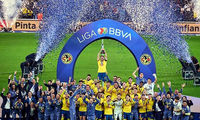 Logra América tricampeonato