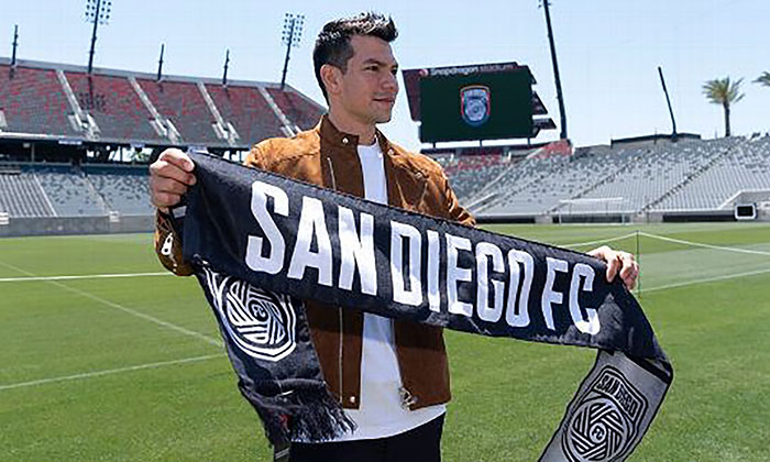 ‘Chucky’ Lozano debutará ante LA Galaxy en la Mayor League Soccer