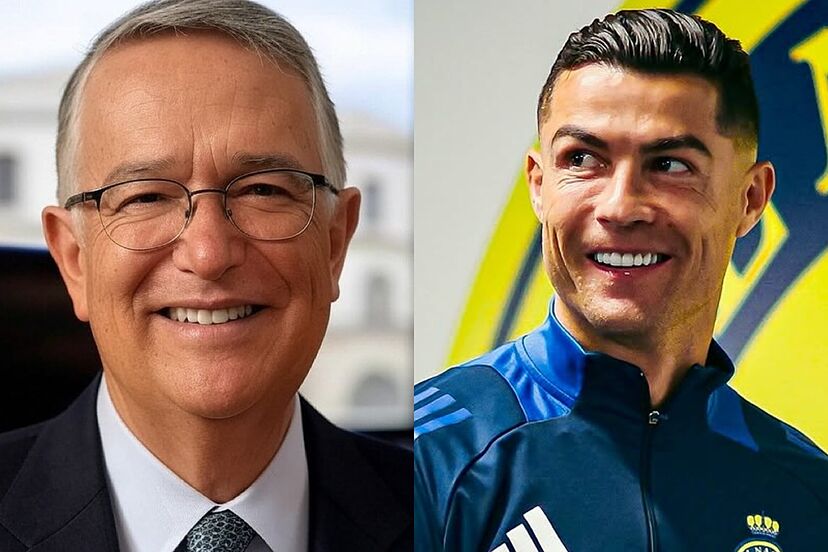 Ricardo Salinas Pliego compara su éxito con Cristiano Ronaldo en redes sociales